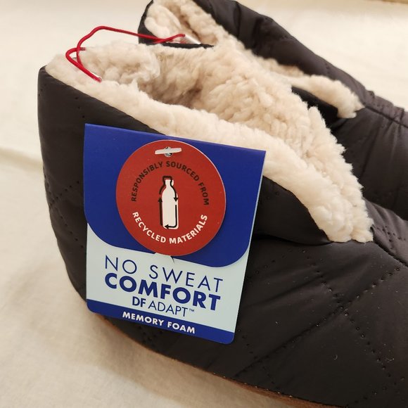 NWT Dearfoams Warm up Bootie Slipper - Small - Picture 6 of 9